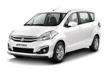 Maruti Ertiga cab for Ranchi to Netarhat family travel with spacious seating and luggage space.